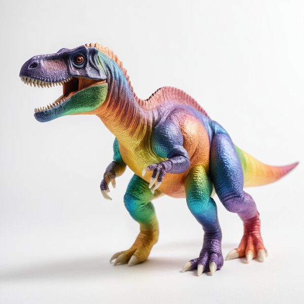 3D printed dinosaur toy - FDM manufactured educational toy for children