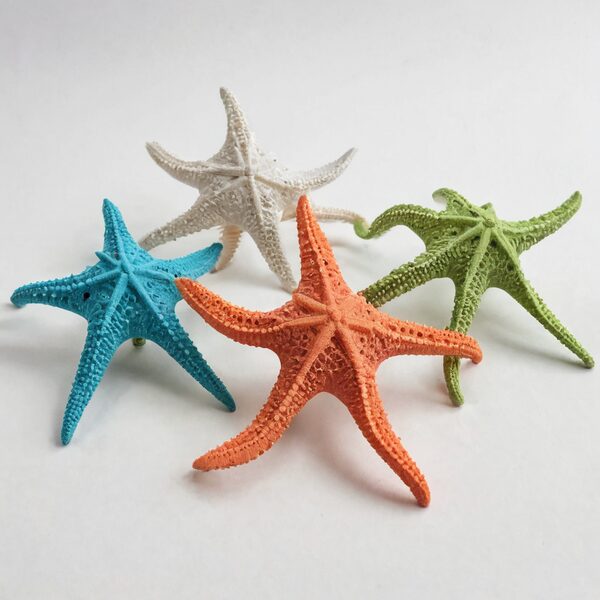 3D printed ocean creature articulated flexi set octopus manta ray starfish