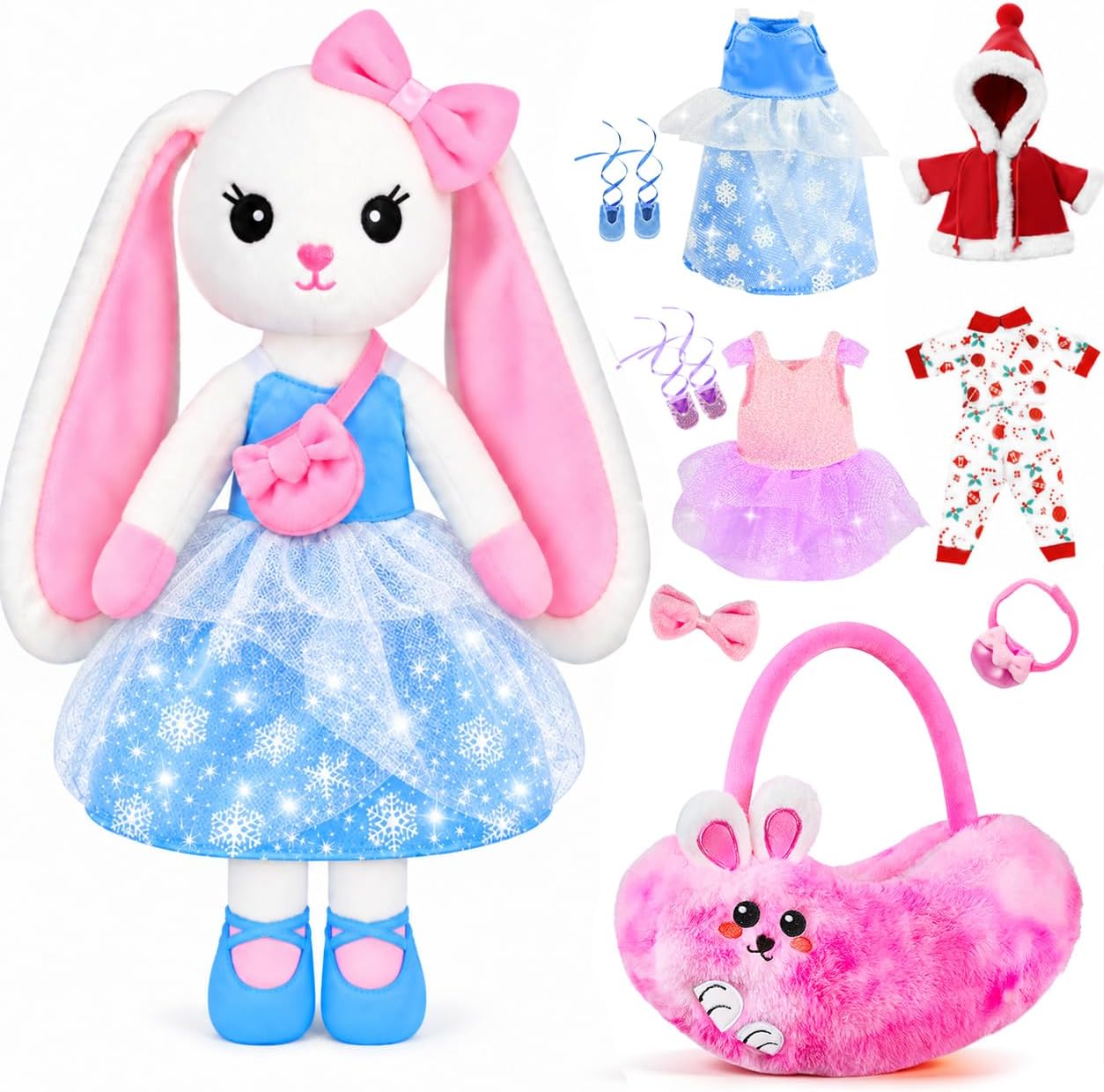 Ballerina Bunny Plush Doll - URMYWO