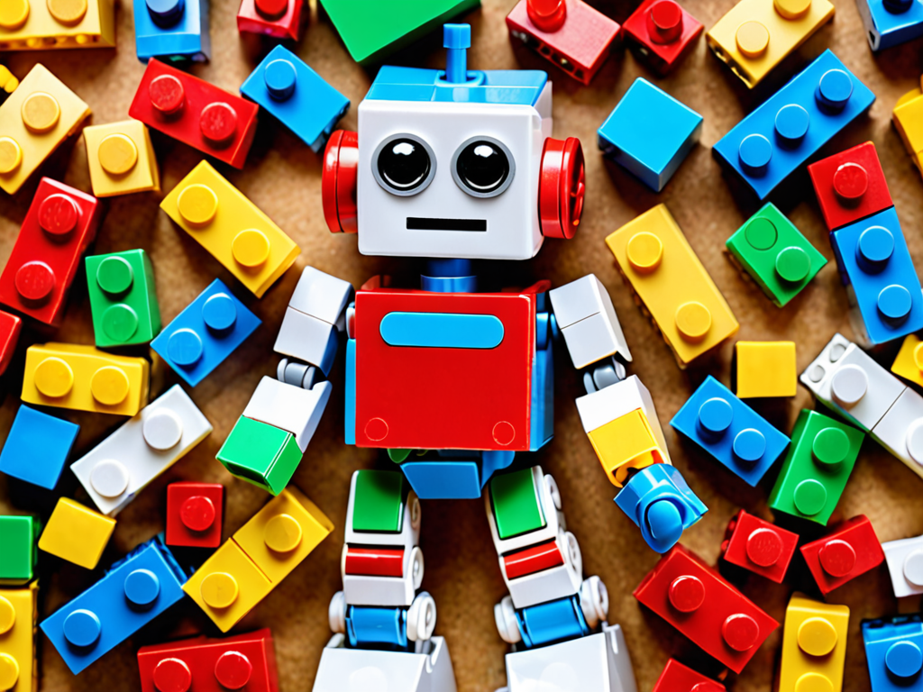 STEM toys for kids - colorful building sets, robotics kits, and science experiments