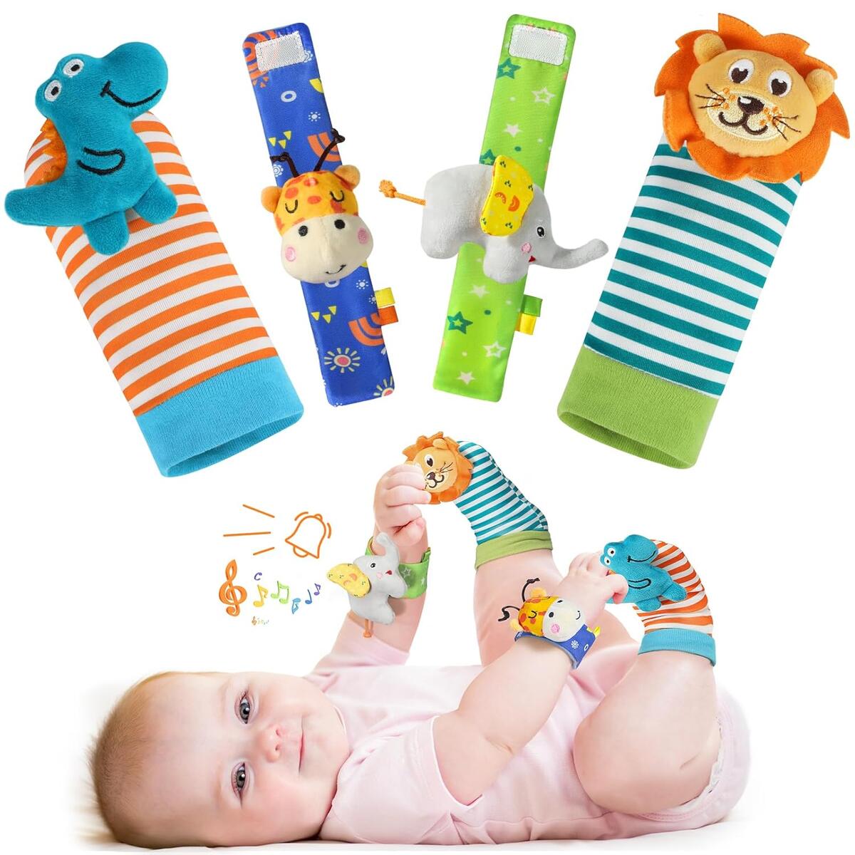 Wrist Rattles Set