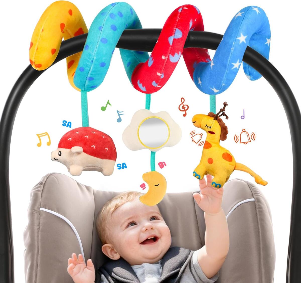 Spiral Car Seat Toy