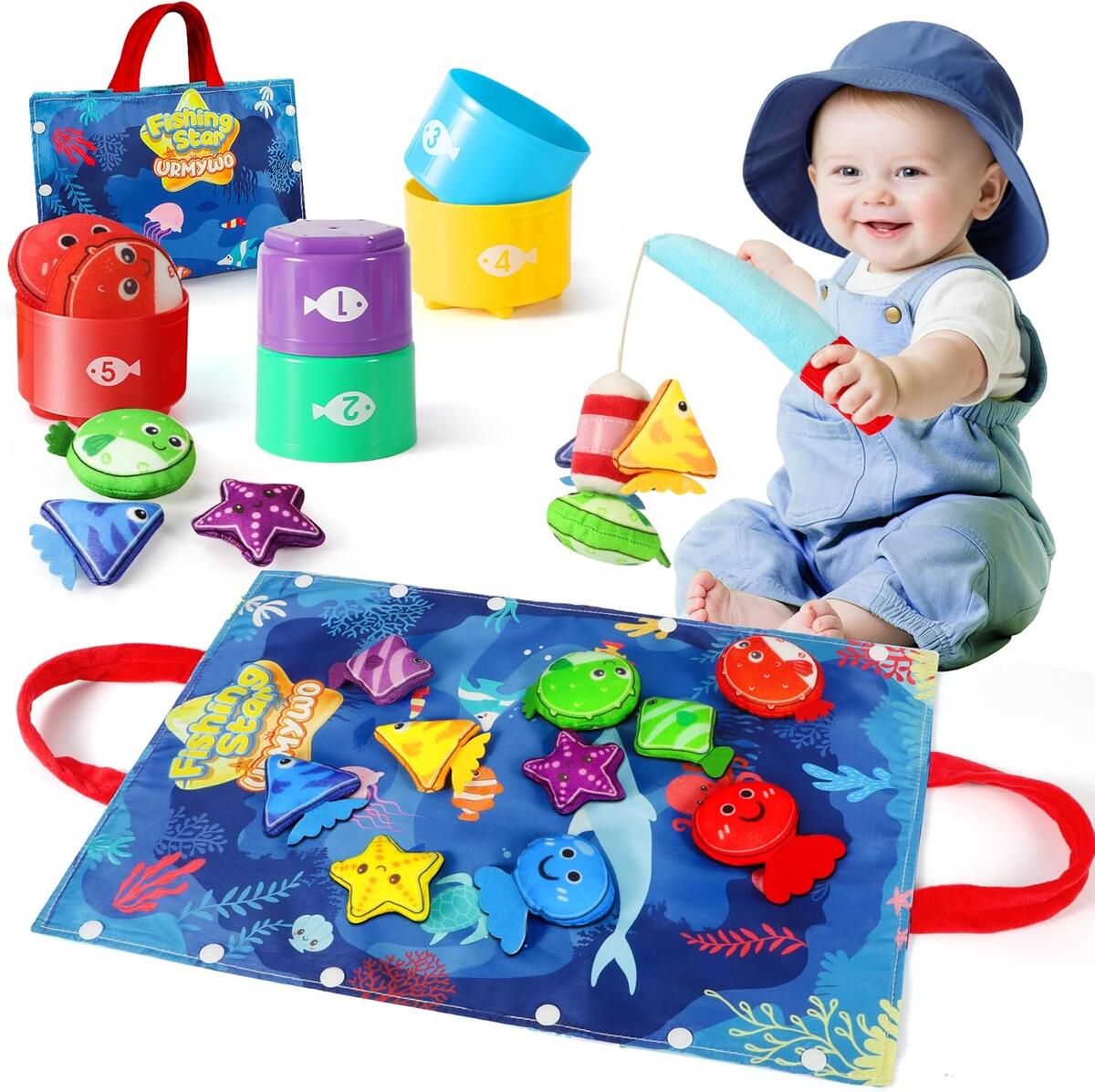 Montessori Fishing Game