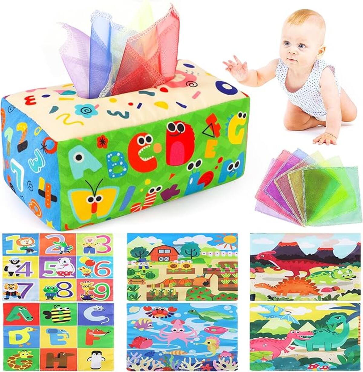 Baby Tissue Box Toy