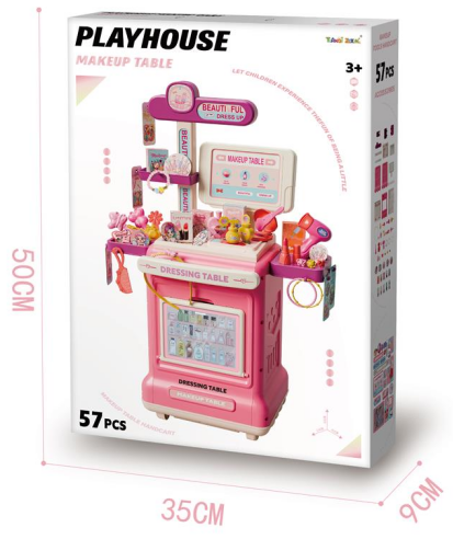 Playhouse Makeup Desk - URMYWO