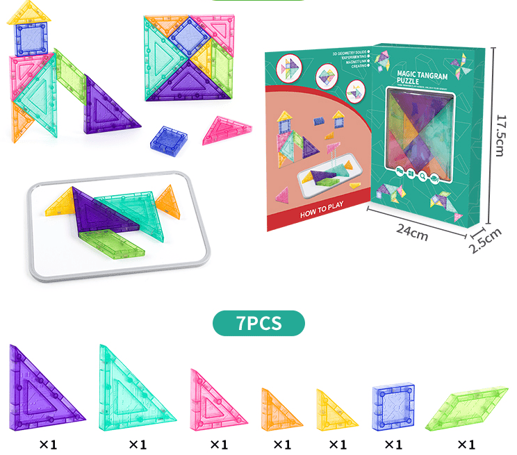 Magnetic Tangram - URMYWO
